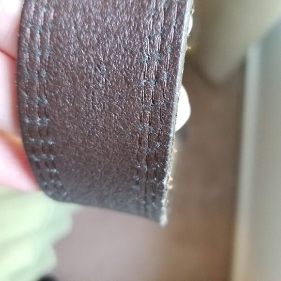 Carhartt Men's Brown Genuine Leather Cowhide Belt, Size 44 - Picture 11 of 12